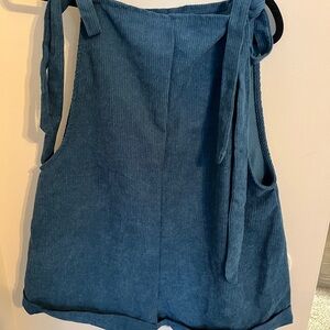 Blue Corduroy Overalls